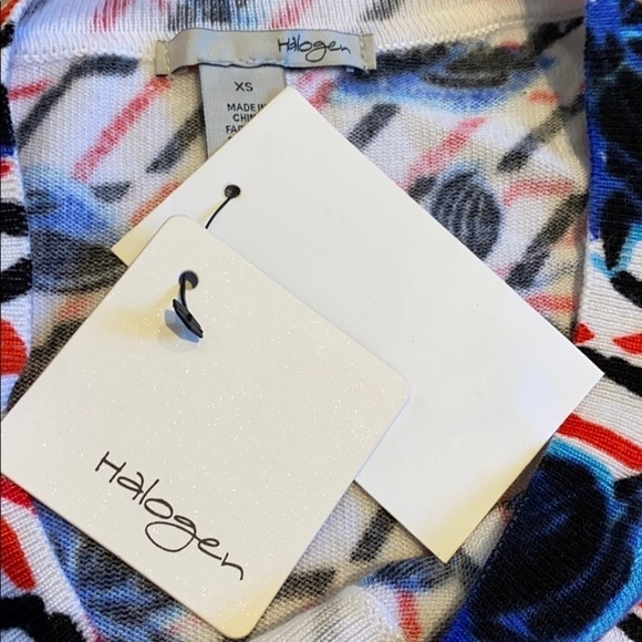 Halogen floral print cardigan - Picture 5 of 6